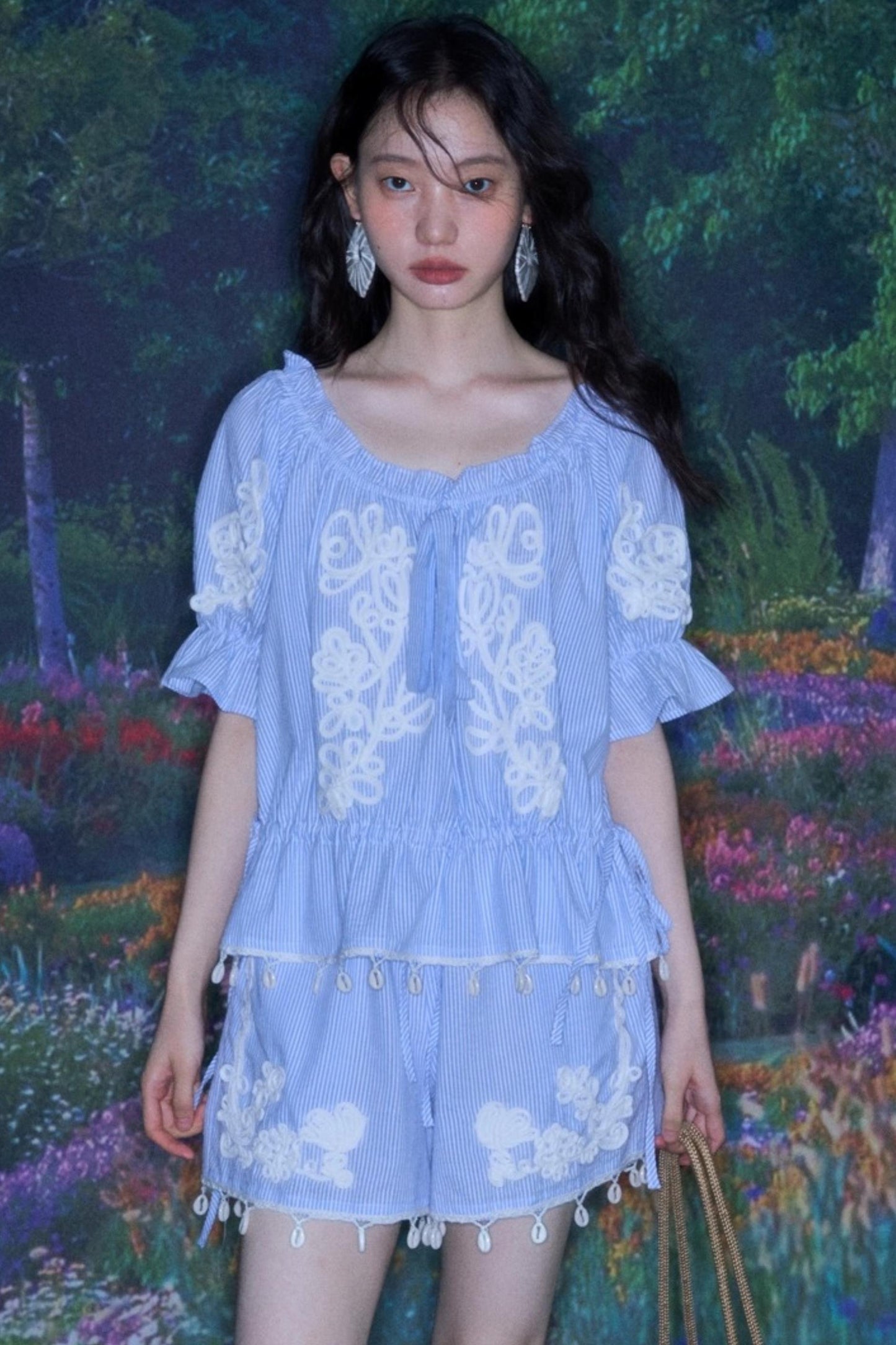 Bloom Embroidered Set-Up