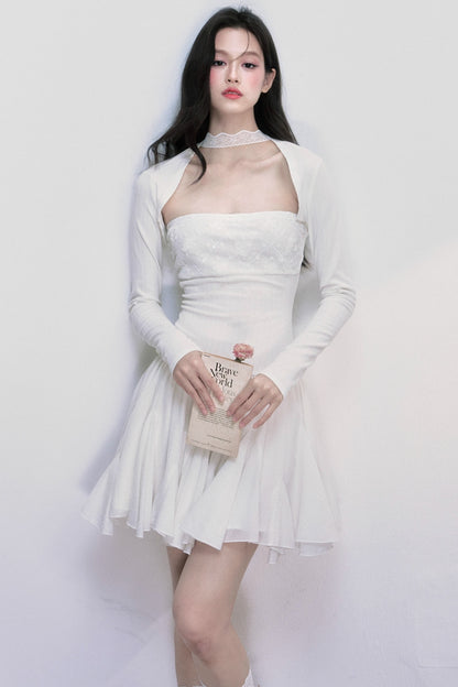 Moonlight Ripple French Tencel Dress