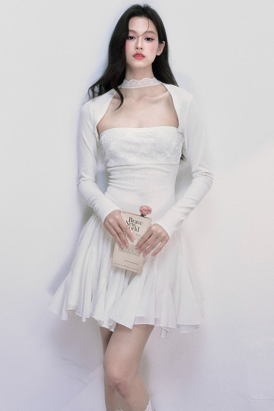 Moonlight Ripple French Tencel Dress