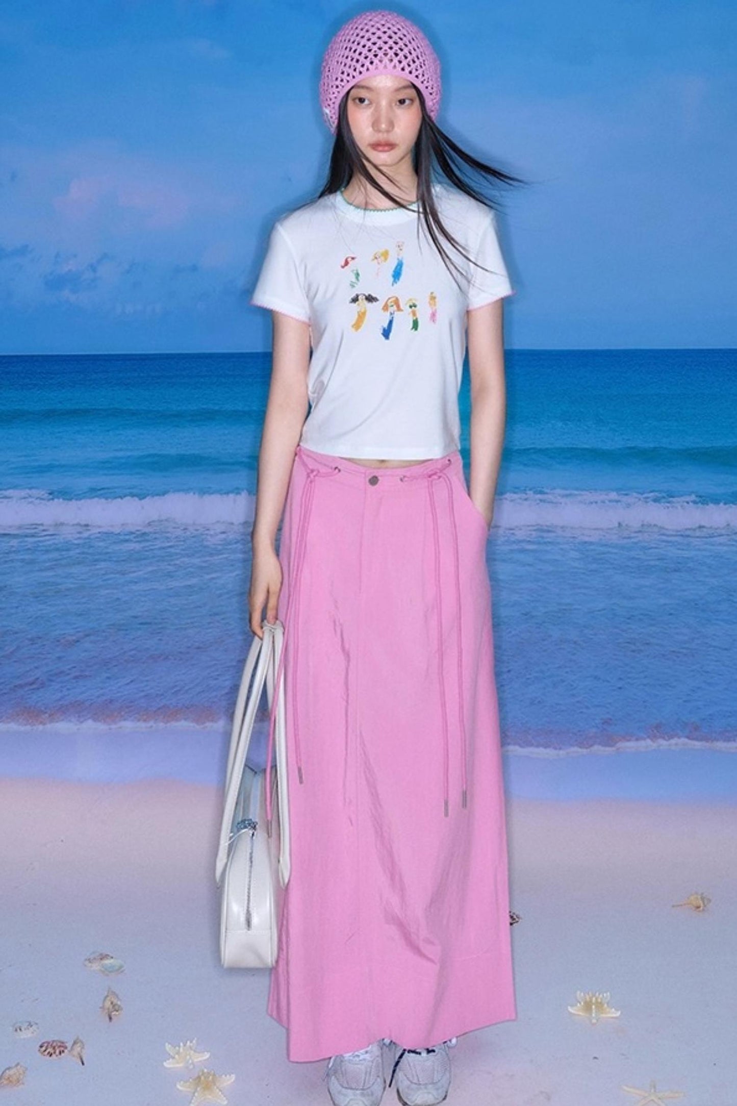 Mermaid Hand-Painted Tee