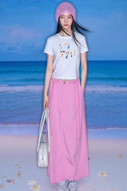 Mermaid Hand-Painted Tee