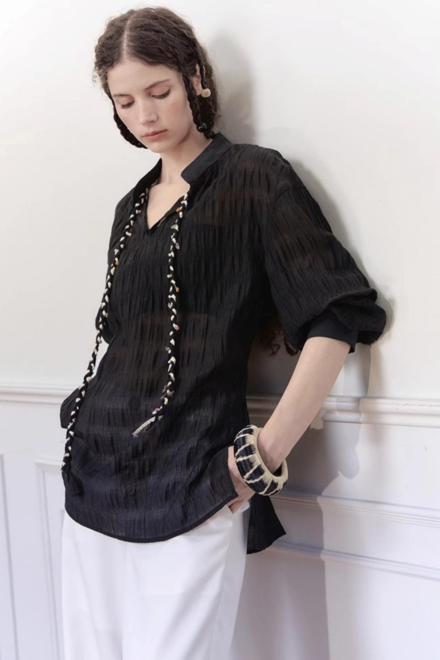 Yuan Tencel Blouse