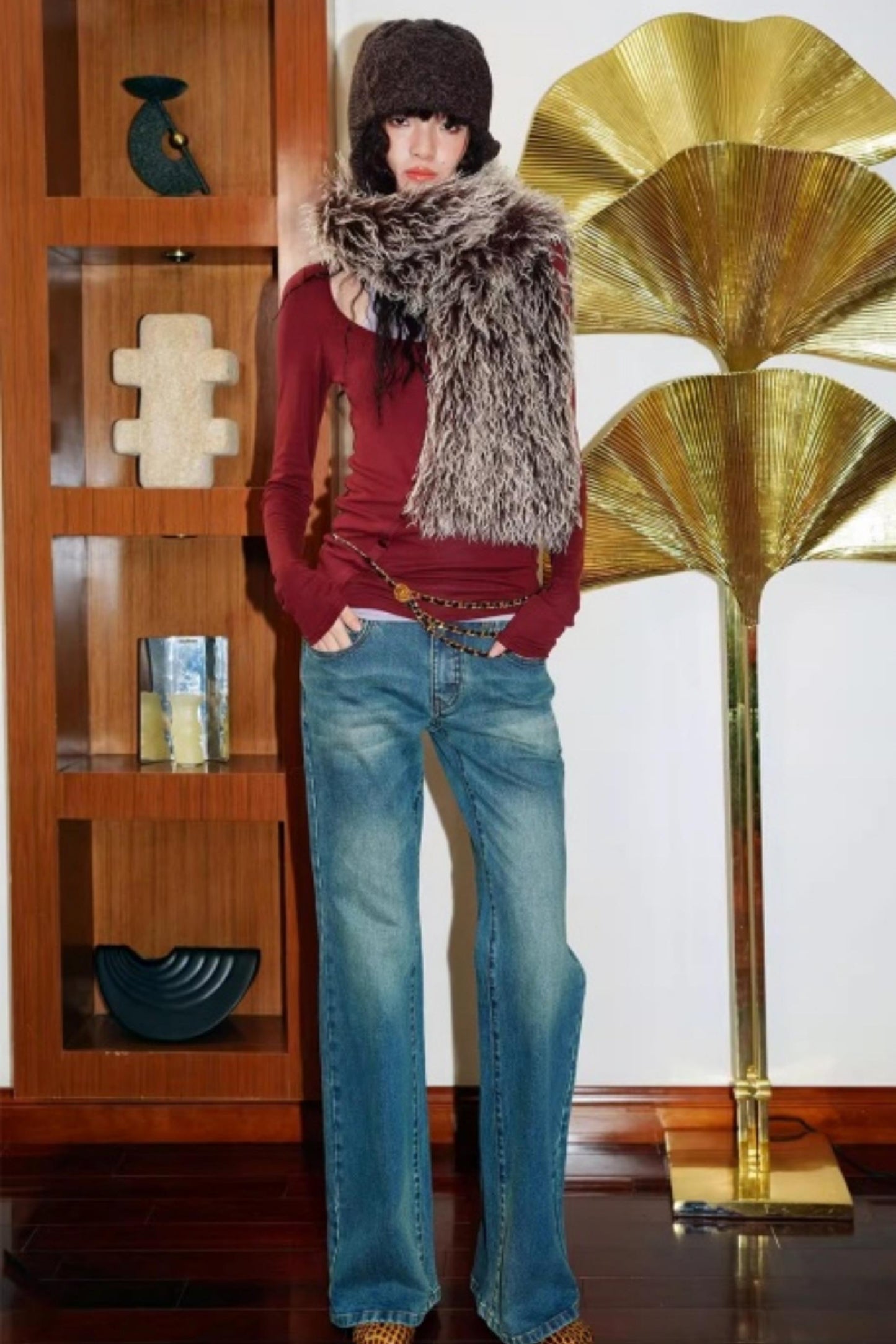 Slim Silk Wool Base Layer Top