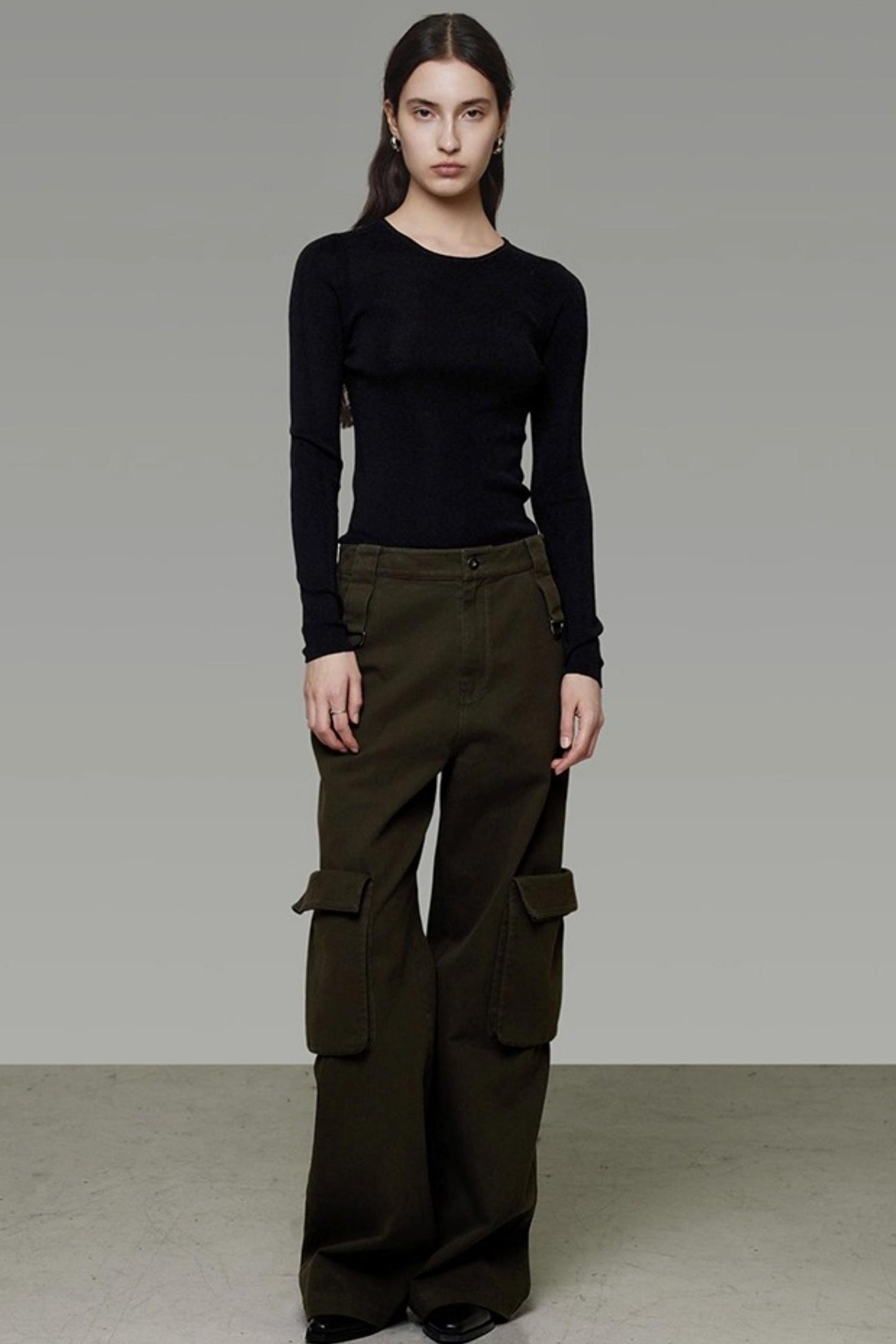 Vintage Cargo Silhouette Coat Set- Up