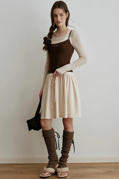 Floral Embroidered Knit Dress