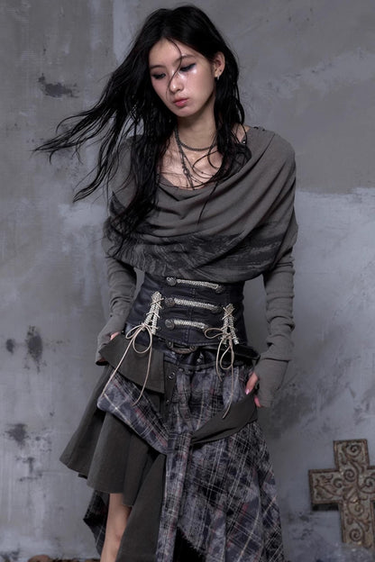 Vintage Knight Leather Waist Seal