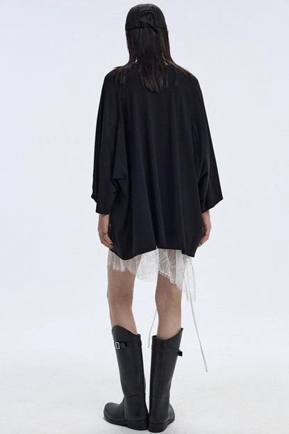 Vintage Car Print Cropped T-Shirt