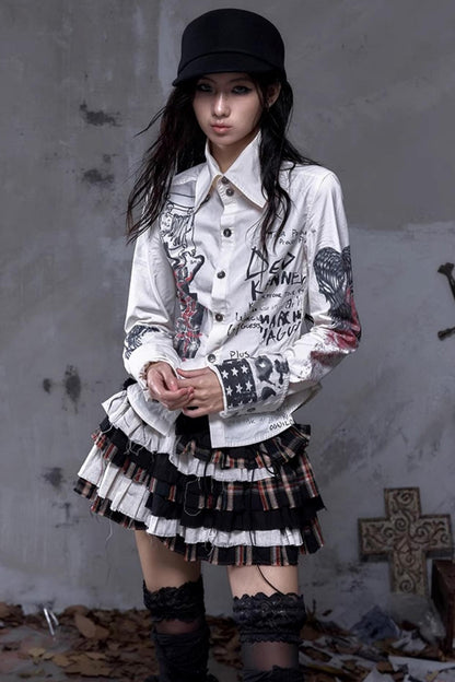 Vintage Rebel Slim Fit Long Sleeve Shirt