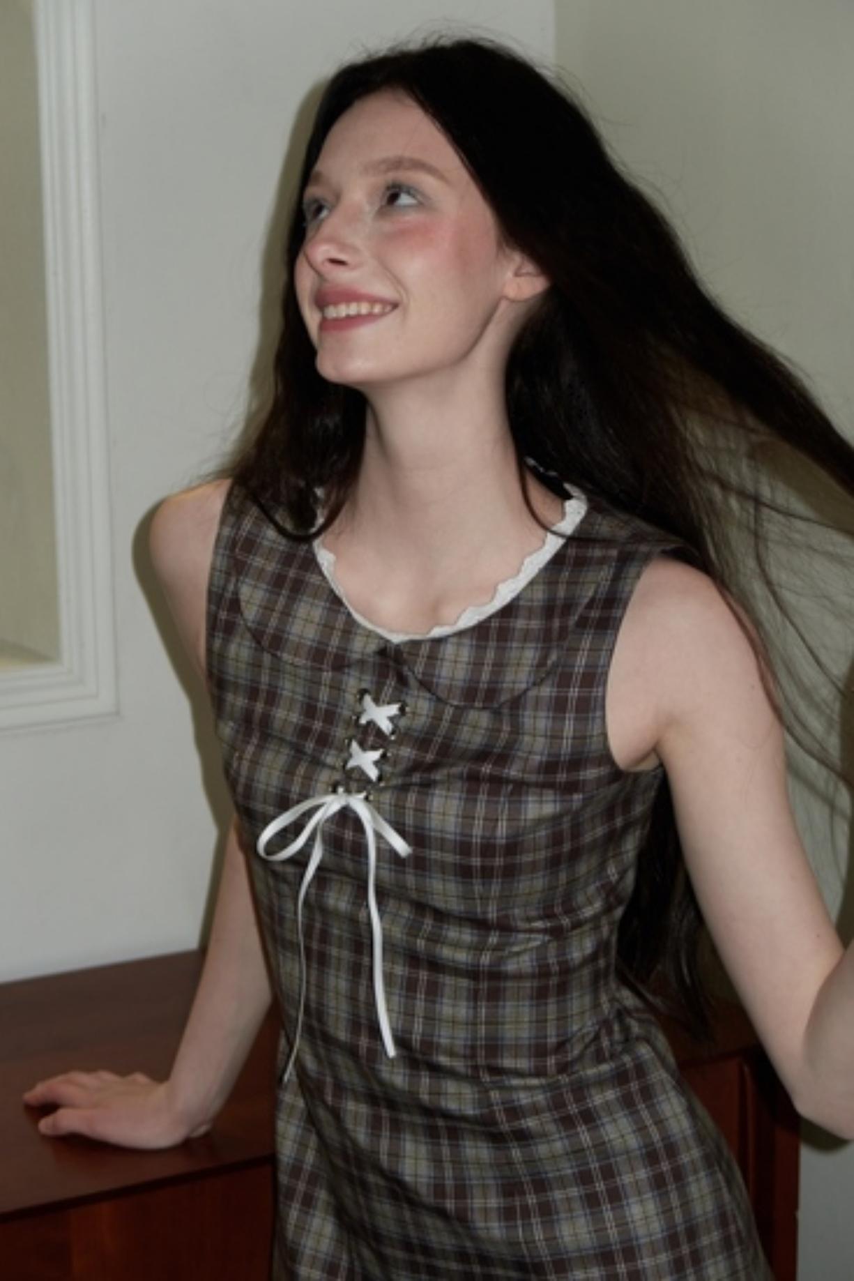 Vintage Tie-Doll Dress