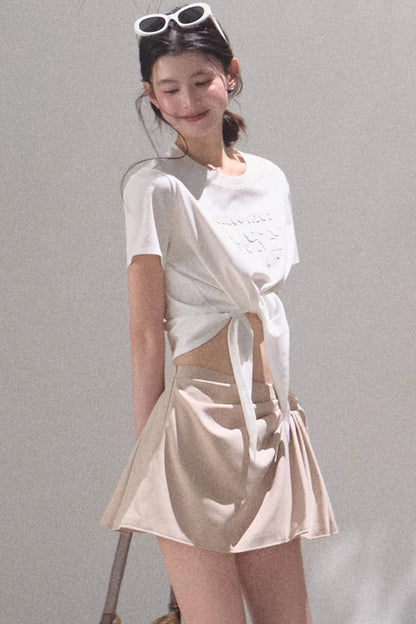 Summer Elegance Antibacterial T-Shirt