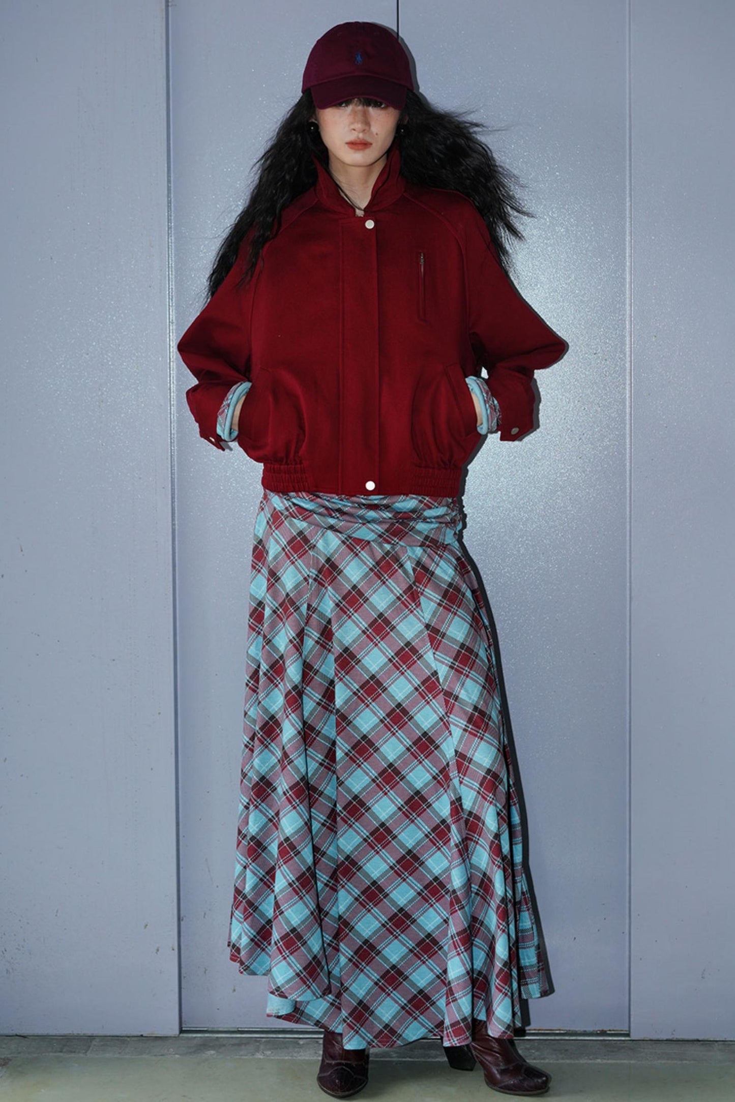 Solid Retro Short Casual Jacket