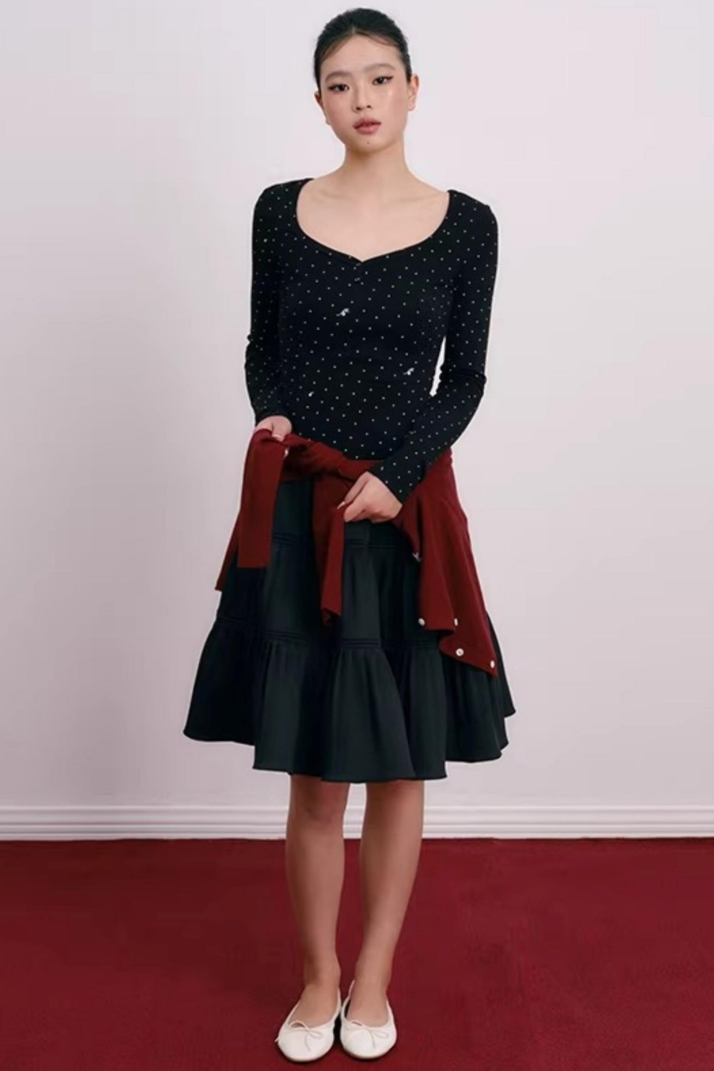 Spring in Seoul V-Neck Top