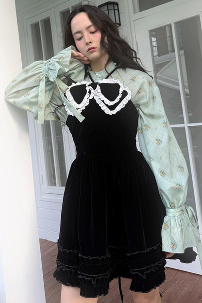 Fairy Tale Jacquard Puff Shirt