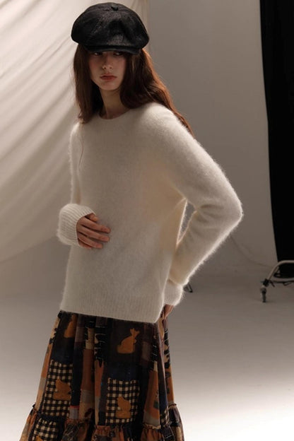 Cashmere Crew Neck Sweater