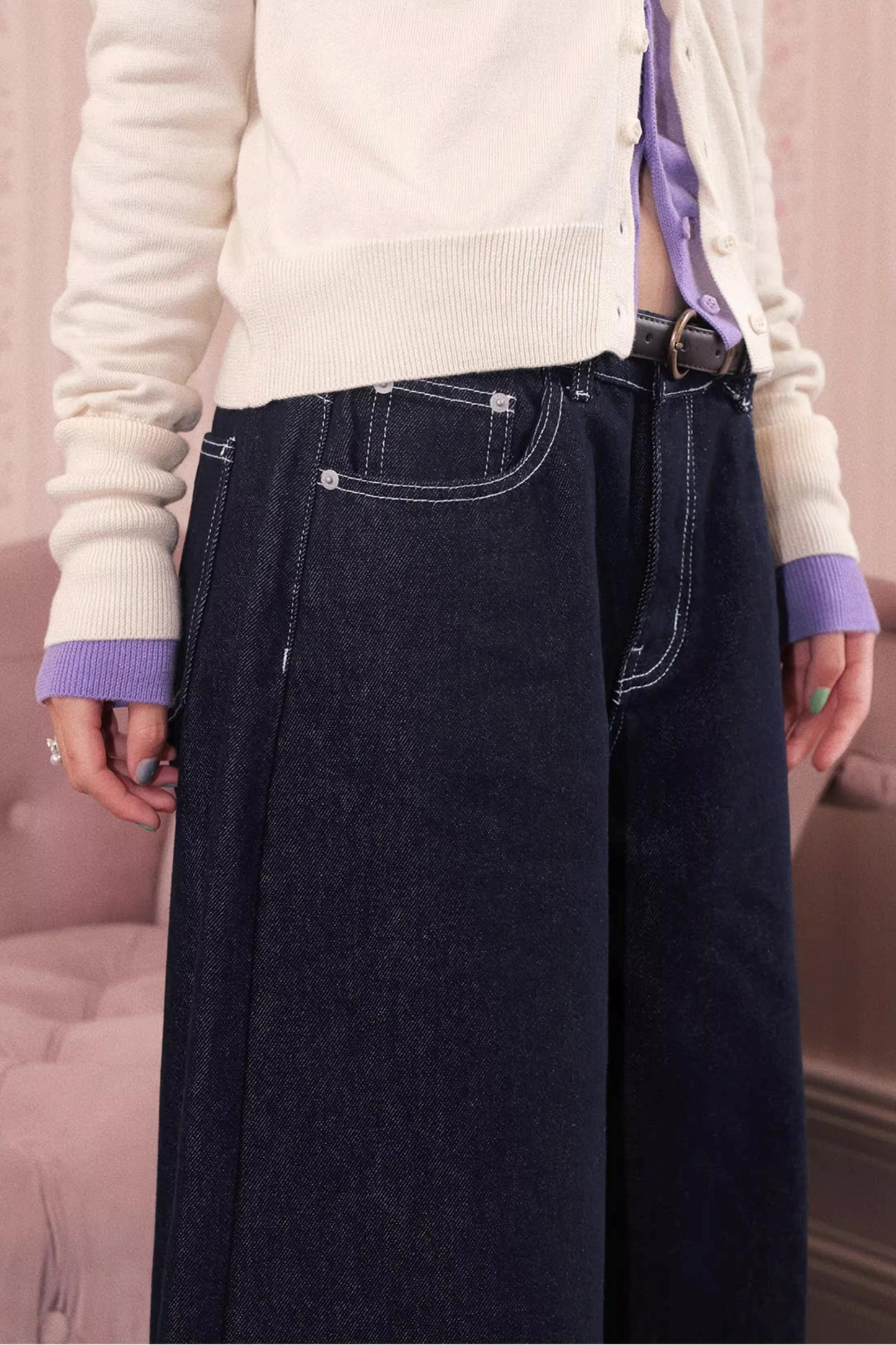 Original Vintage Wide Denim Pants