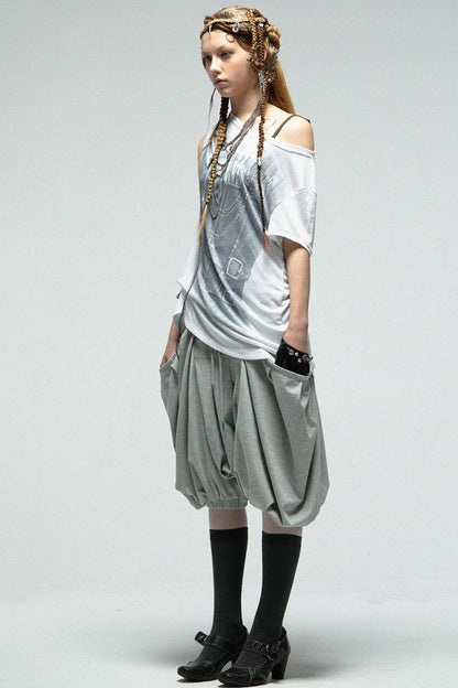 Short Sleeve Button Tee