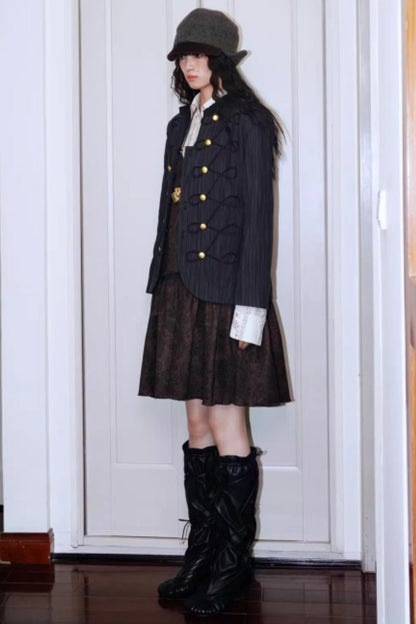 Vintage Suede Sleeveless Dress