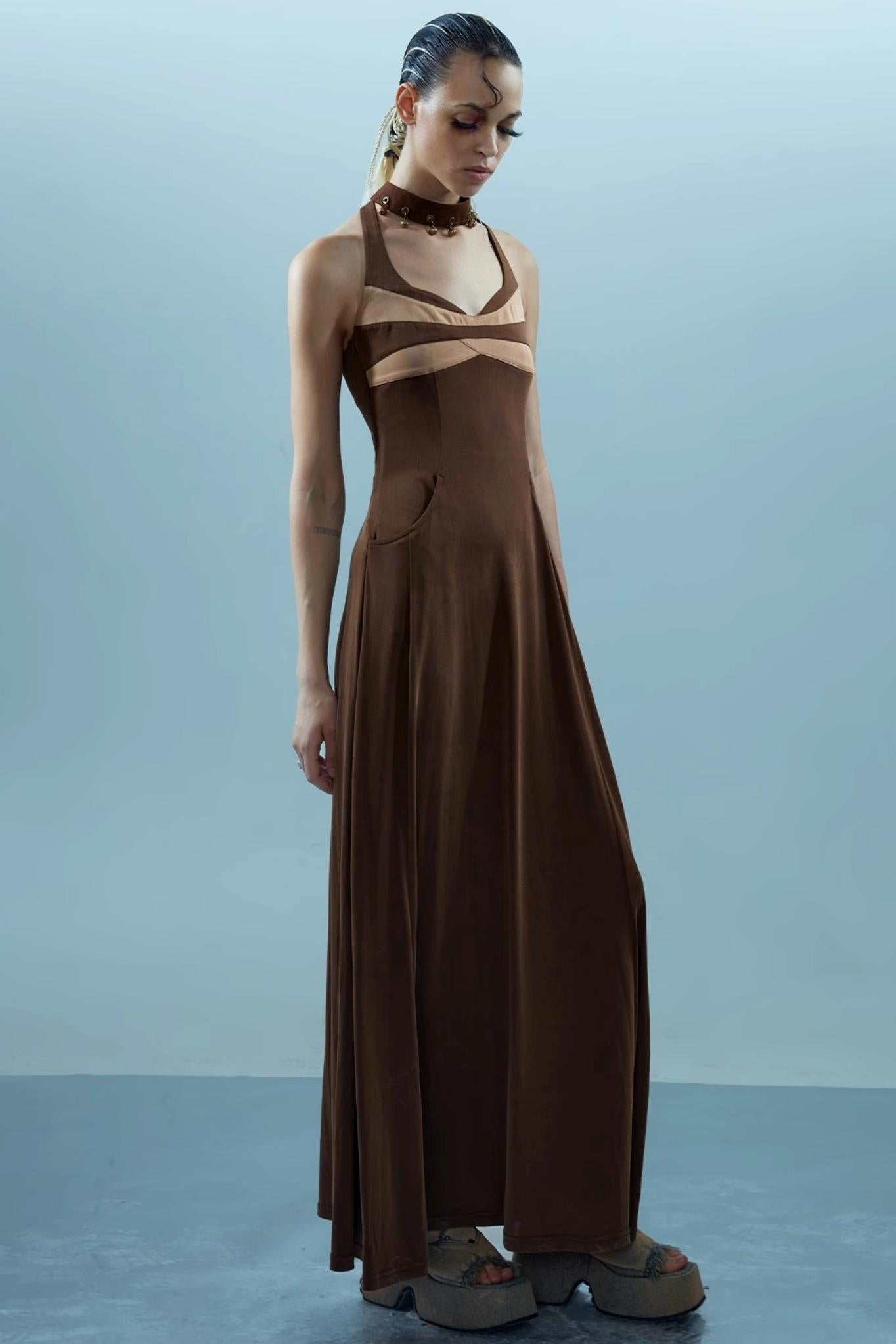 Celestial V-Neck Dress