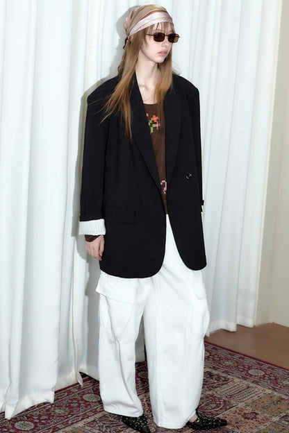 Relaxed Lazy Balloon Pants