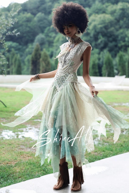 Vintage Wind Strappy Dress