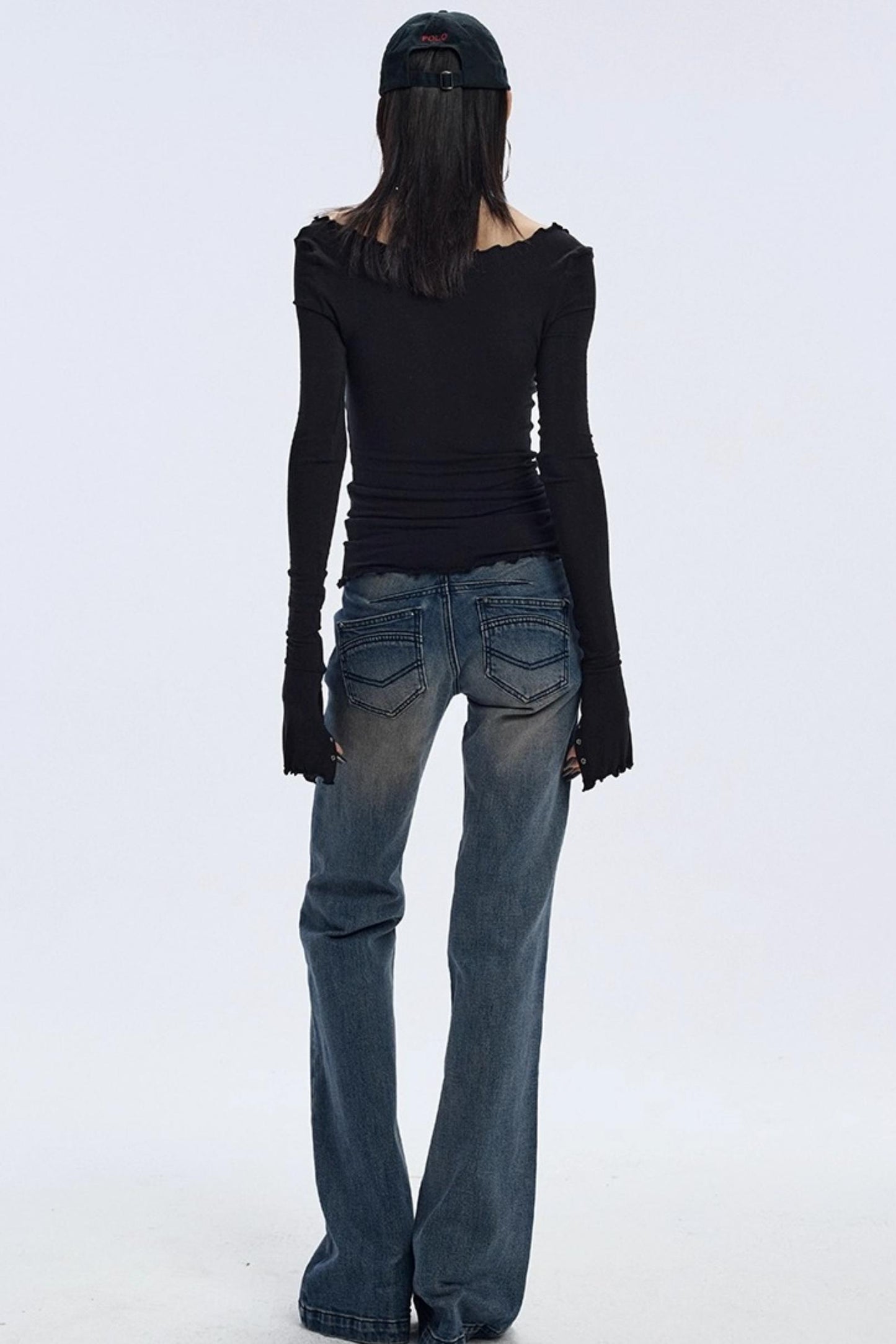 Fungus Edge Long-Sleeved Top