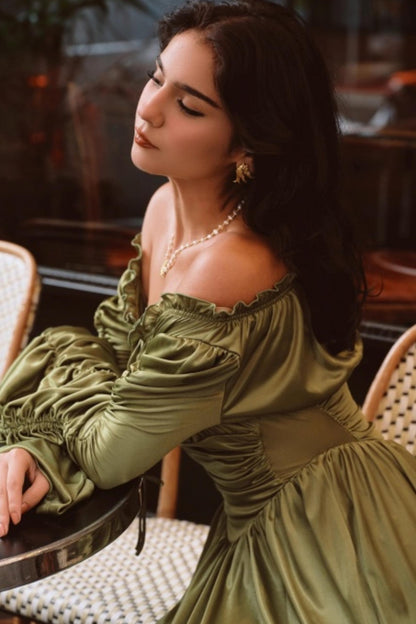 Lacemade Parthenon Satin Dress