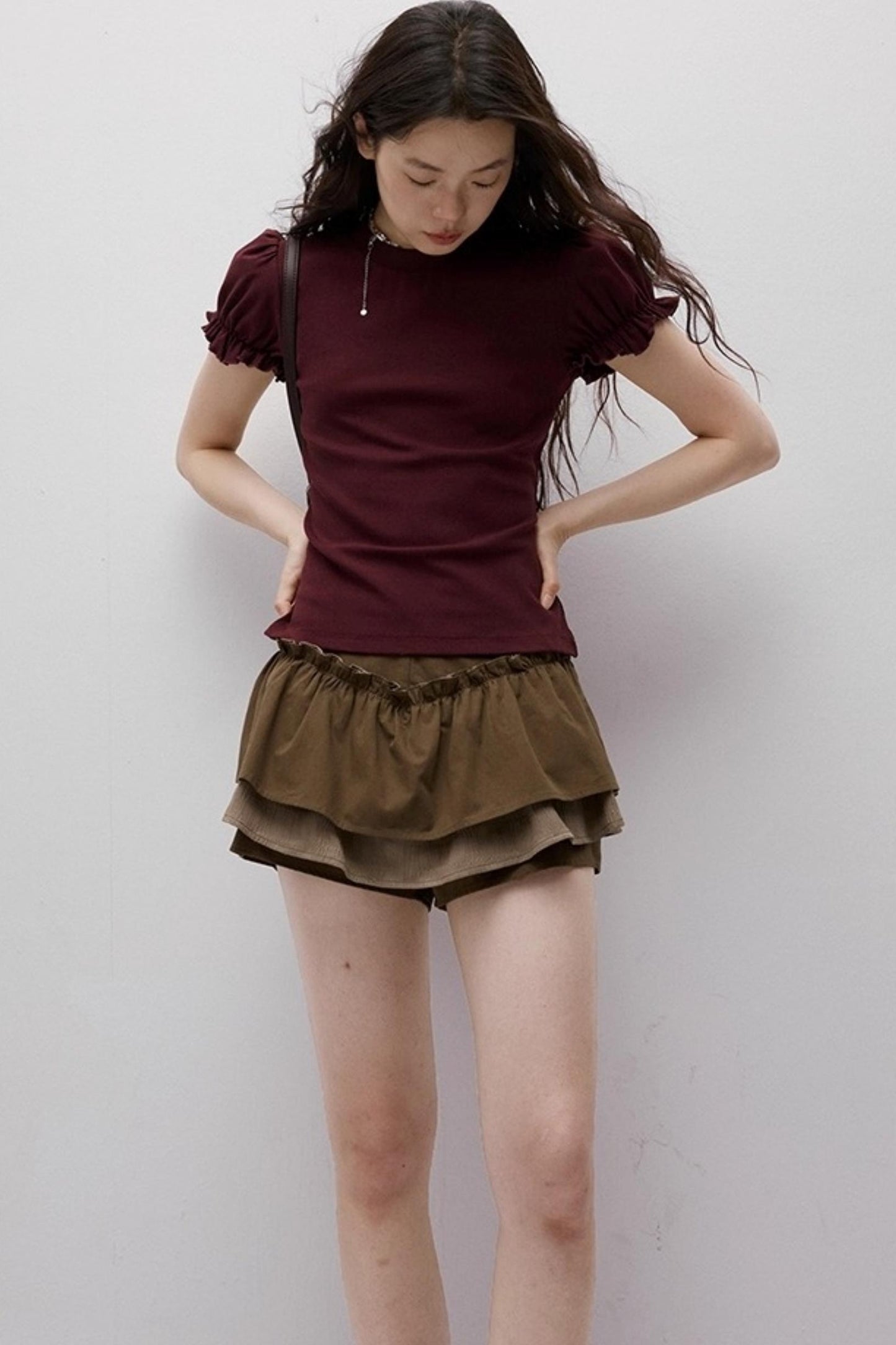 Cleanfit Puff Sleeve T-Shirt