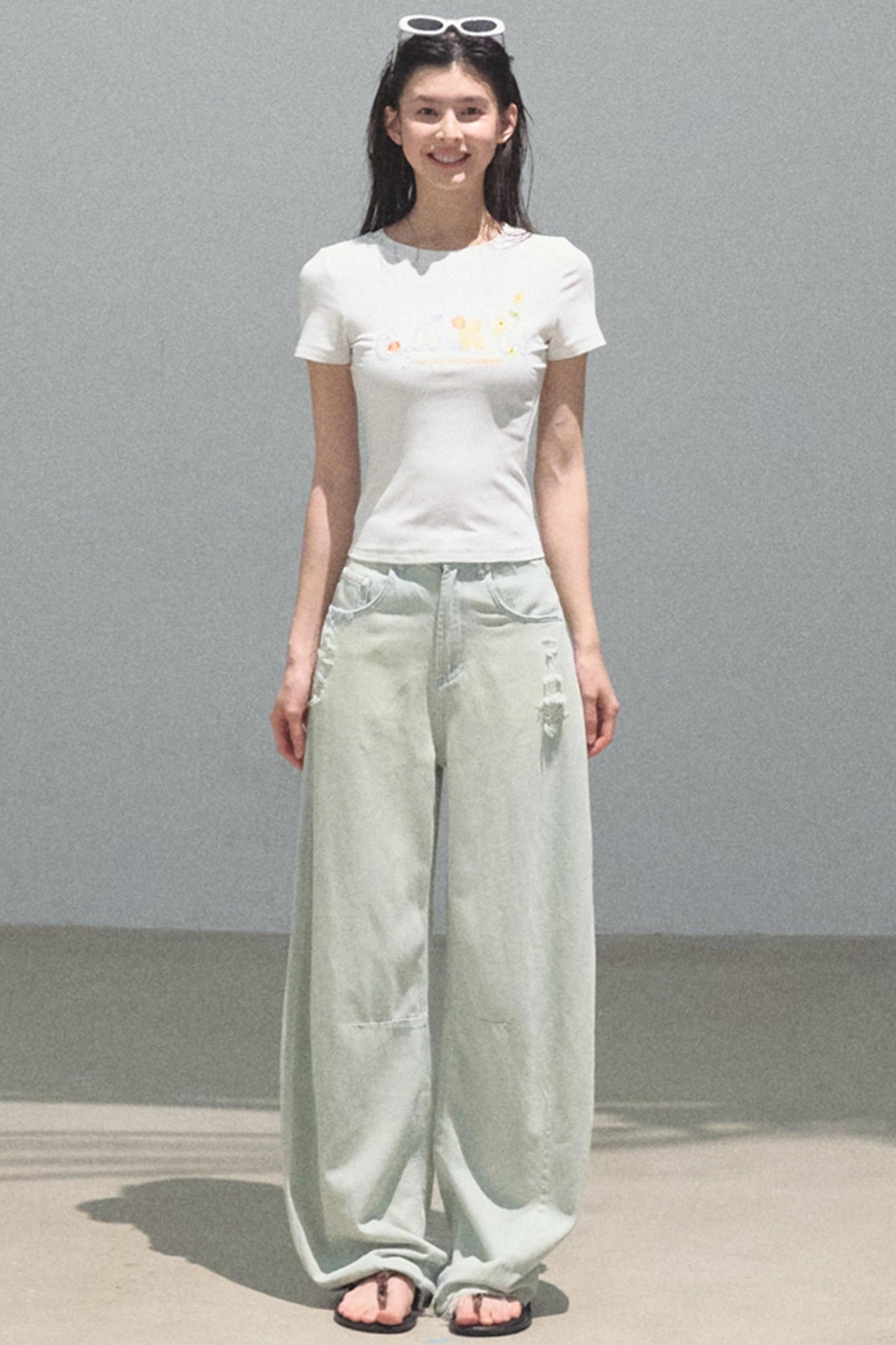 Skin-Friendly Crewneck T-Shirt