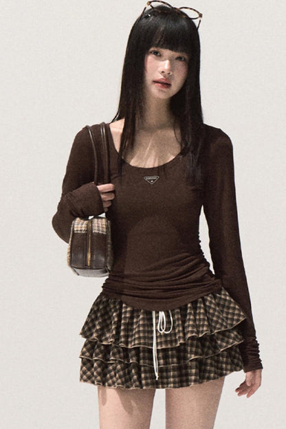 Skin Emotion Long-Sleeved Knitted Sweater