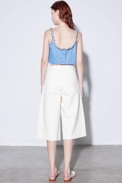 Luxury Denim Undershirt