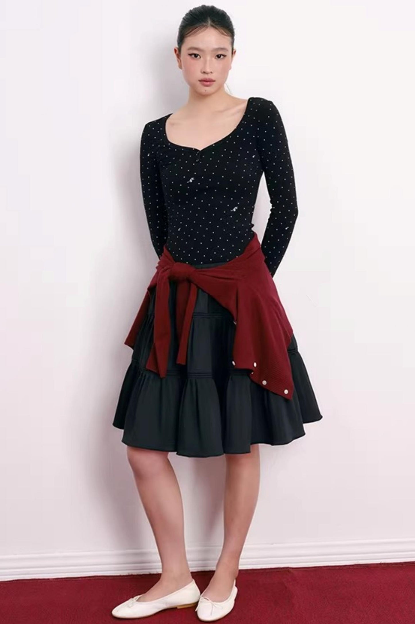 Spring in Seoul V-Neck Top