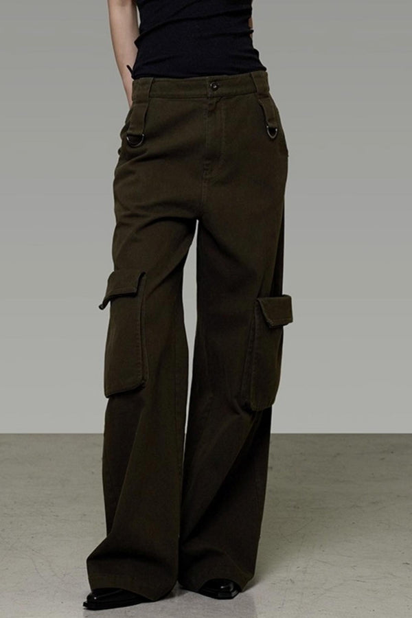 Vintage Cargo Silhouette Coat Set- Up