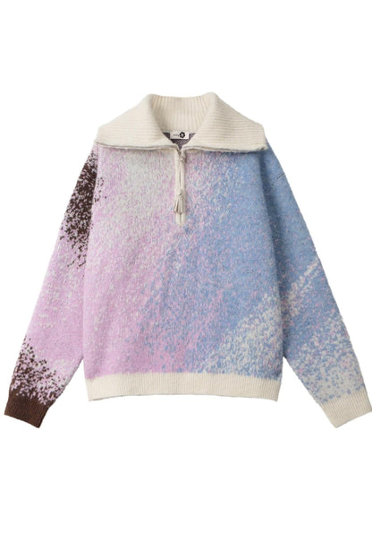 Gradient Wool Blend Winter Set-Up