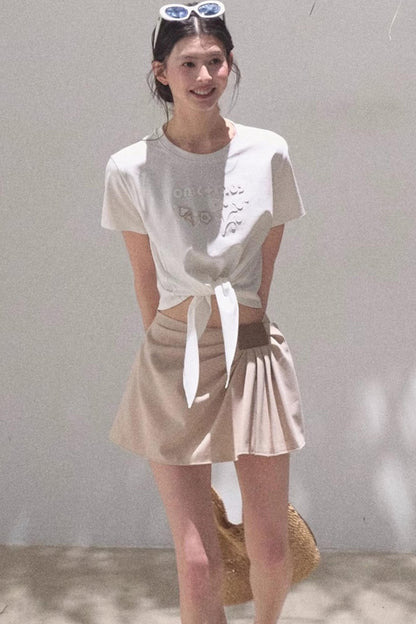 Summer Elegance Antibacterial T-Shirt