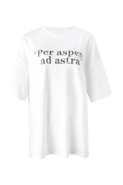 Mottled Chic Slouchy Tee