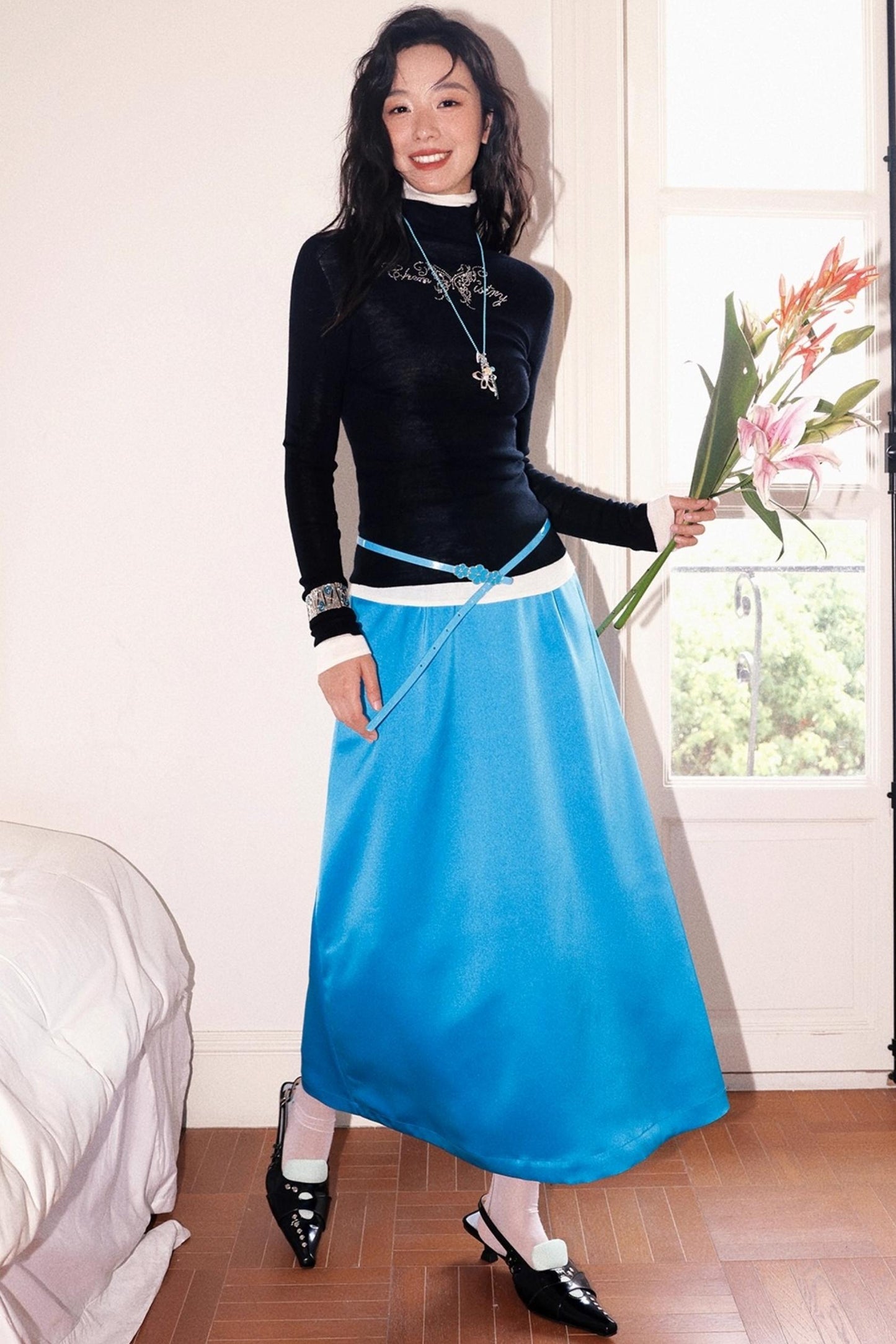 Butterfly Light Wool Sweater