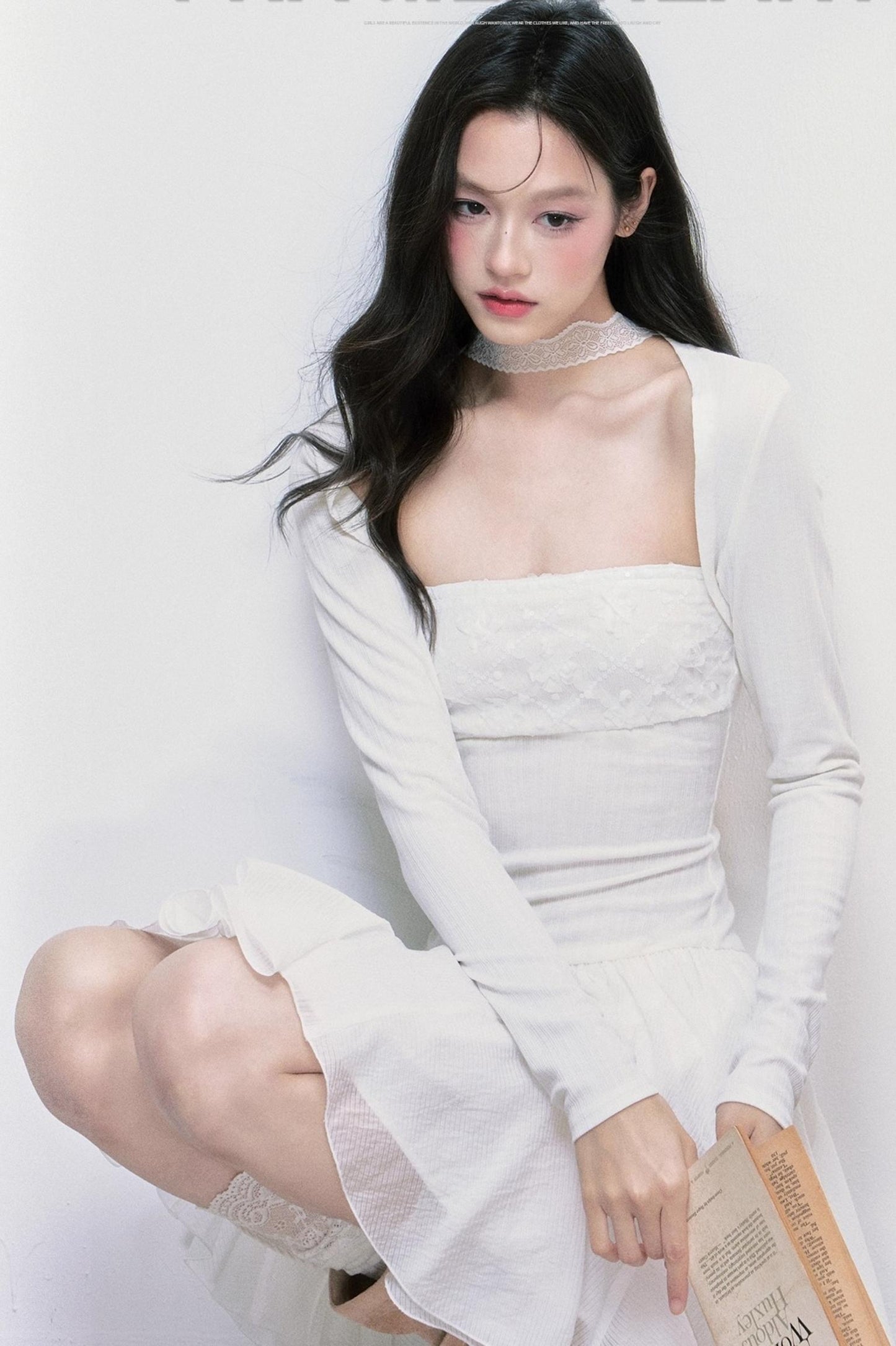 Moonlight Ripple French Tencel Dress