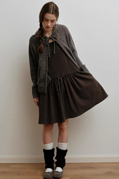 Floral Embroidered Knit Dress