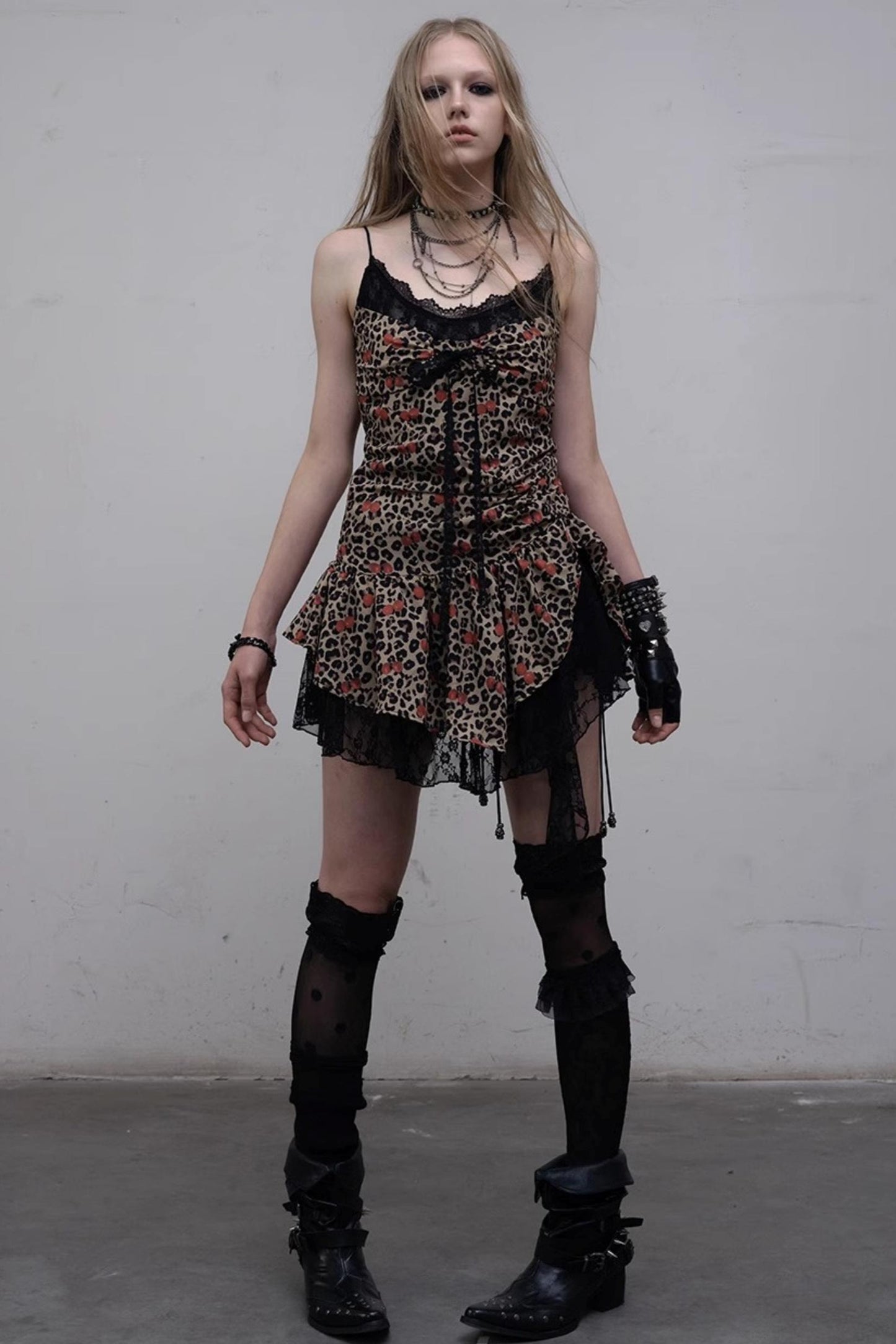 Heart Lace Camisole Dress