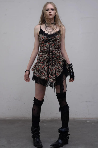 Heart Lace Camisole Dress