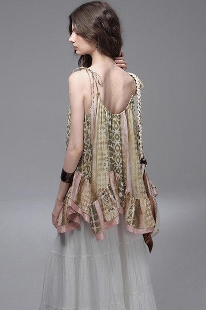 Santorini Camisole Skirt Set-Up