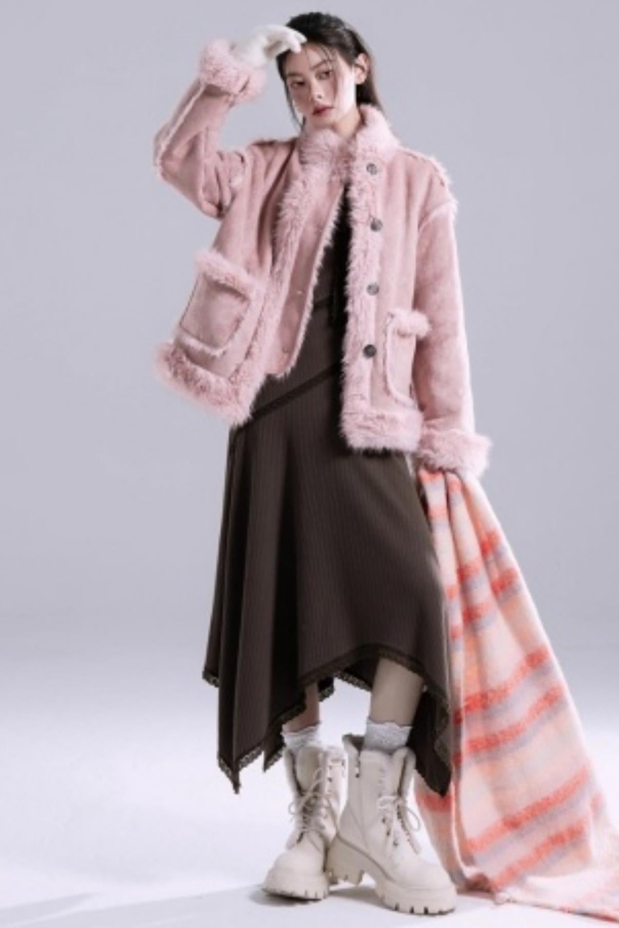 Frost Gray Blue Reversible Jacket