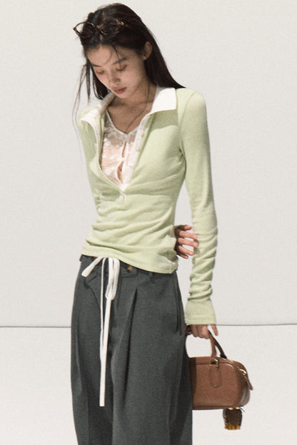 Breath Wide-Leg Pants