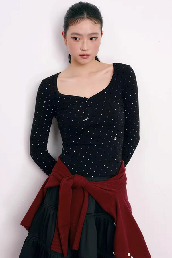 Spring in Seoul V-Neck Top