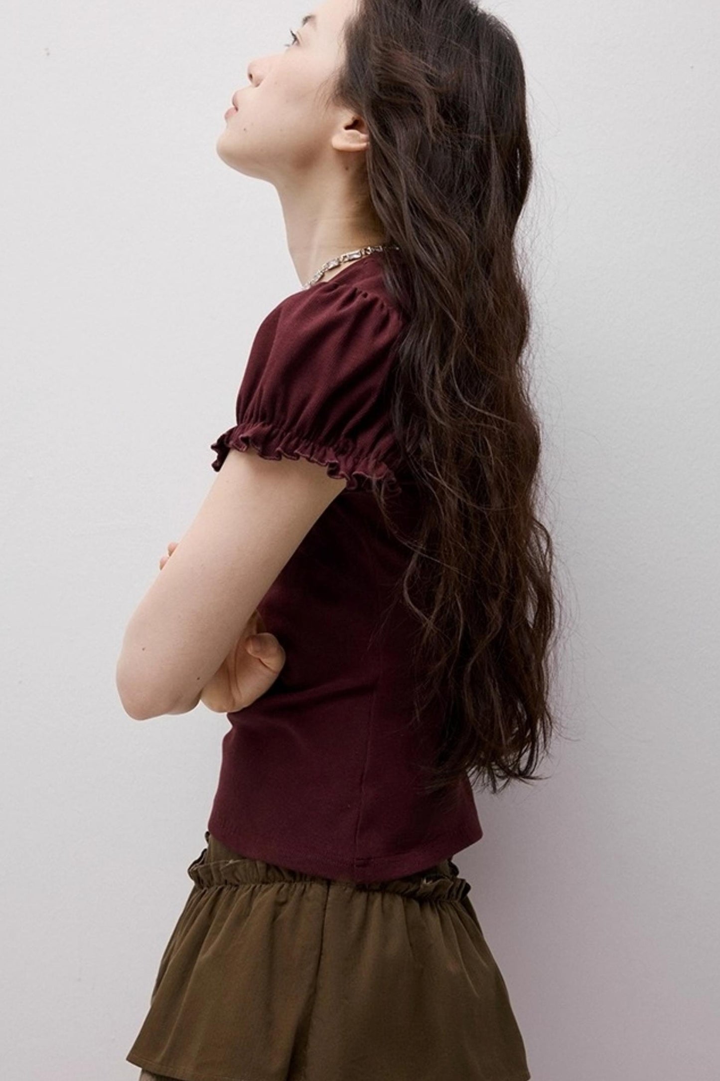 Cleanfit Puff Sleeve T-Shirt