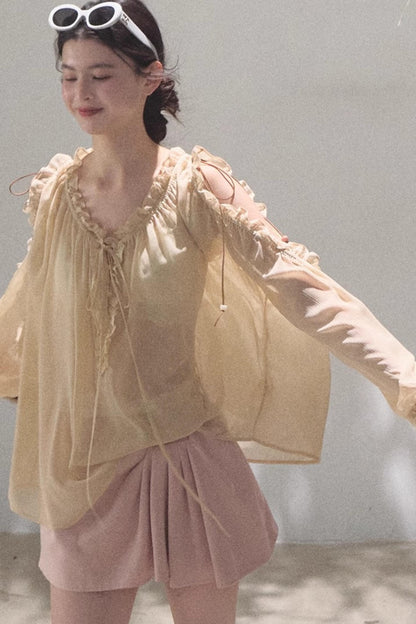 Summer Breeze Chiffon Top