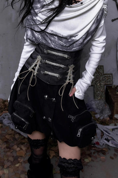 Vintage Knight Leather Waist Seal