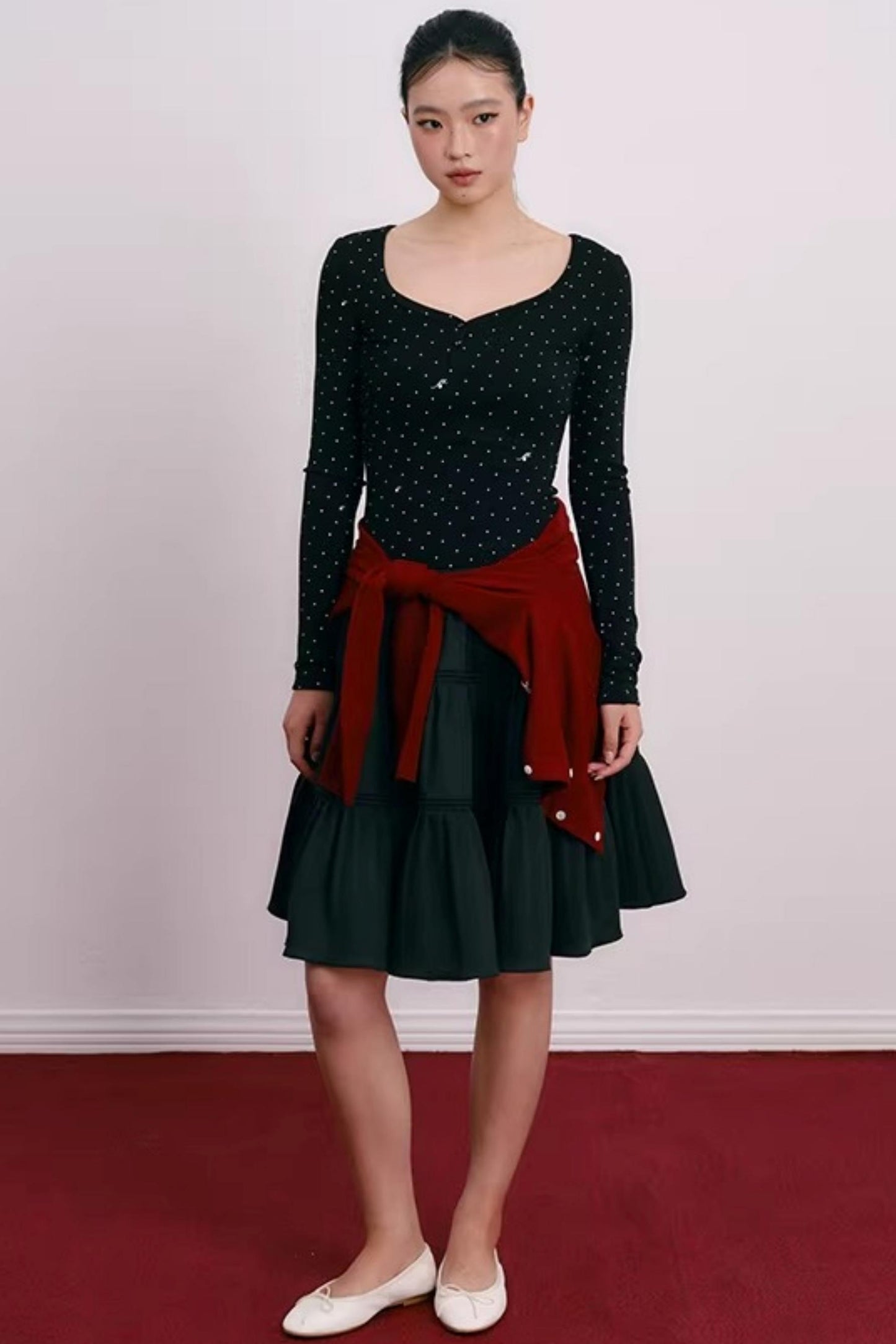 Spring in Seoul V-Neck Top