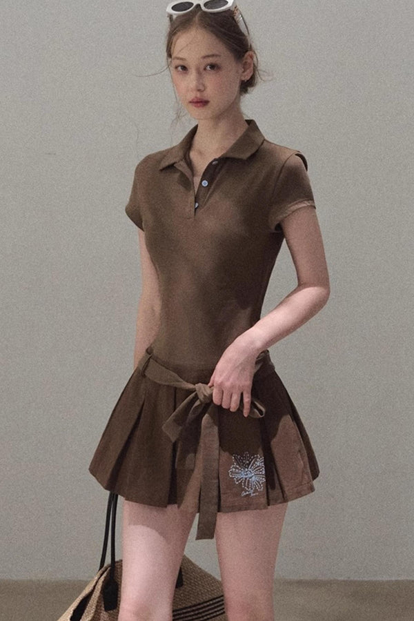 Cool Cotton Polo Dress