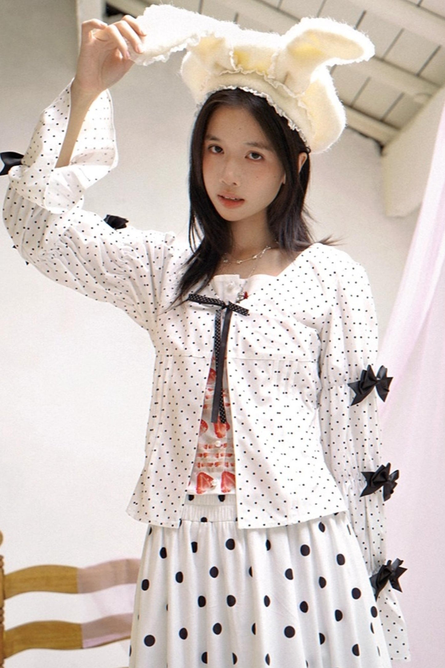 Happy Birthday Polka Dot Red Checkered Shirt